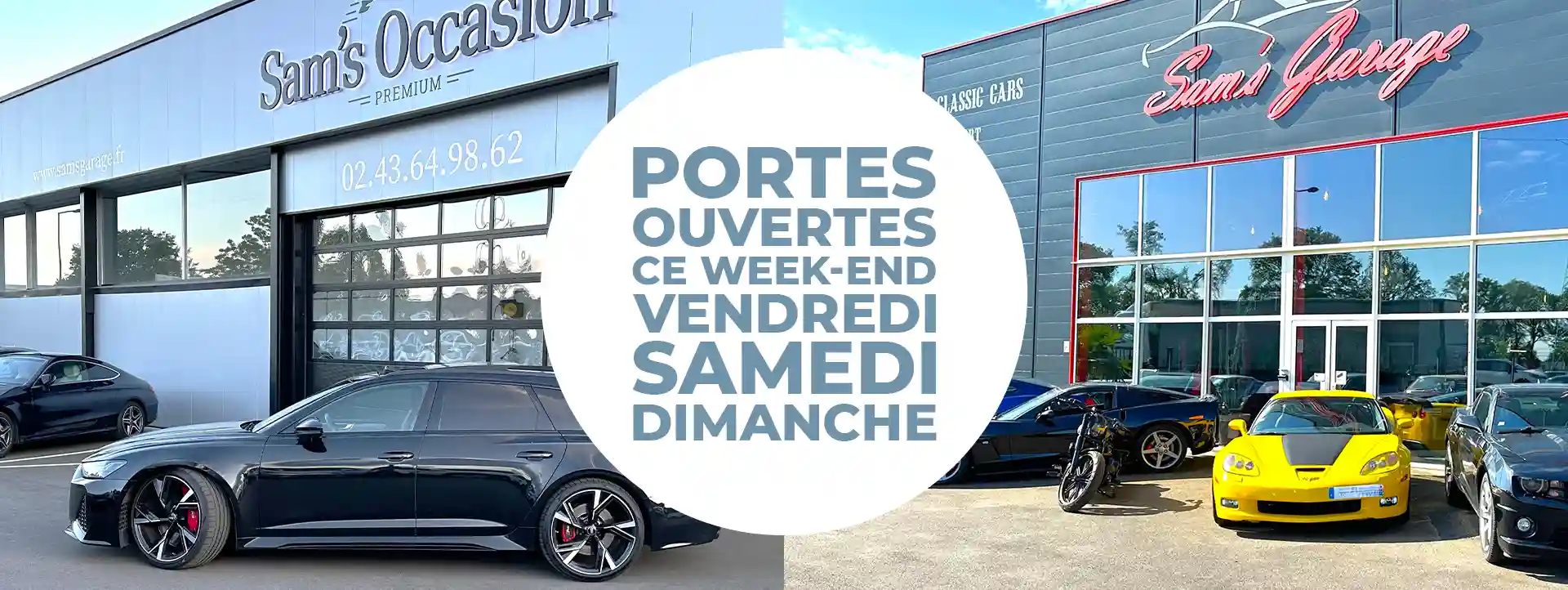 Porte ouvertes - Sam's Garage & Sam's Occasion